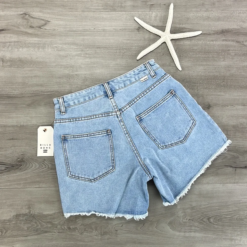 🔆BILLABONG🔆 HOW BOUT THAT JEAN SHORTS - Picture 10 of 12